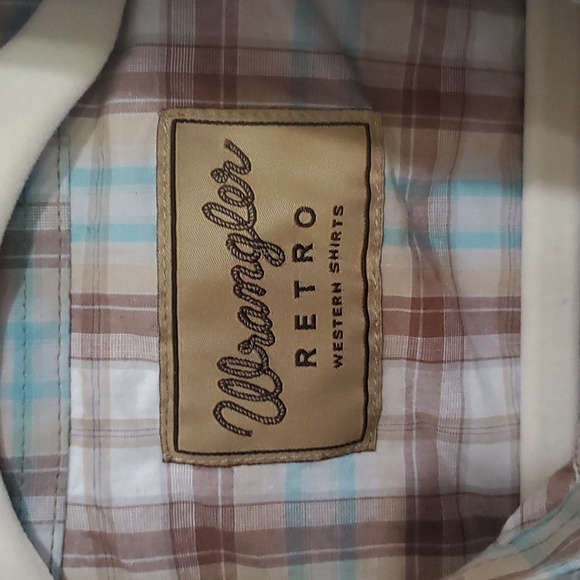 Wrangler Retro With Snaps Size Medium - Picture 3 of 5